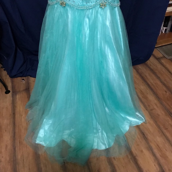 Madison James Aqua fit and flare sz 10 - Picture 4 of 7